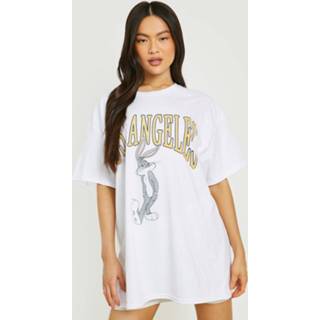 👉 Oversized Gelicenseerd Bugs Bunnie T-Shirt, White