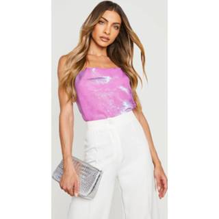 👉 Glimmend Hemdje, Jewel Purple