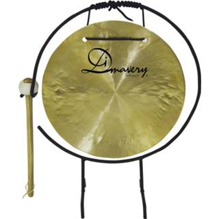 👉 Mallet DIMAVERY Gong, 25cm with stand/mallet 4026397190724