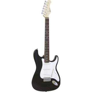👉 Zwart DIMAVERY ST-203 E-Guitar, black 4026397681611