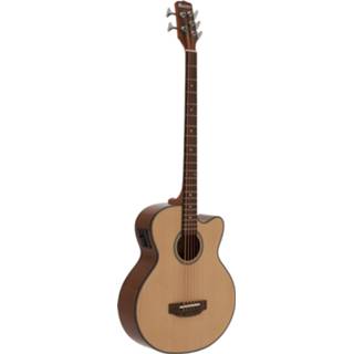 👉 DIMAVERY AB-455 Acoustic Bass, 5-string, nature 4026397609691
