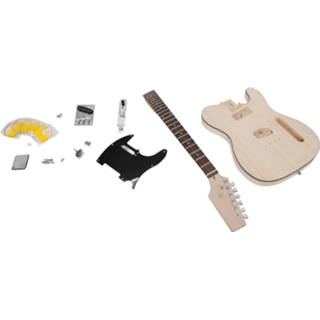 👉 DIMAVERY DIY TL-10 Guitar construction kit 4026397629989