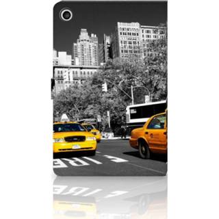 👉 Flipcase Lenovo Tab M10 Plus 3rd Gen 10.6 inch Tablet Flip Case New York Taxi 8720632126306