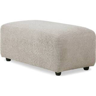 👉 Polyester scandinavisch crème s grijs onderhoudsproducten stof HKliving Hocker Jax 8718921038997