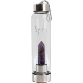 👉 Water fles amethist Spiru Edelsteen Waterfles Obelisk - 500 ml 7421125987589