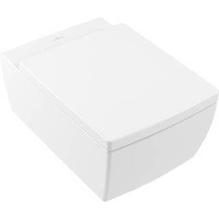 👉 Wandcloset wit toiletpot Villeroy & Boch Memento 2.0 diepspoel DirectFlush 37.5x56cm stone white