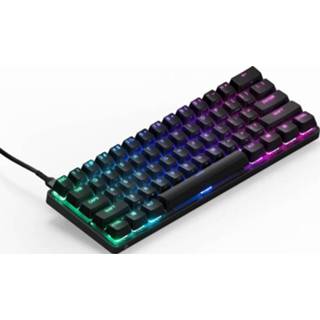 👉 SteelSeries Apex Pro Mini 60%, RGB leds, Double Shot PBT Keycaps 5707119043120