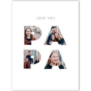 👉 Poster Foto collage maken - 'Papa en ik' (30x40) 4251217135078