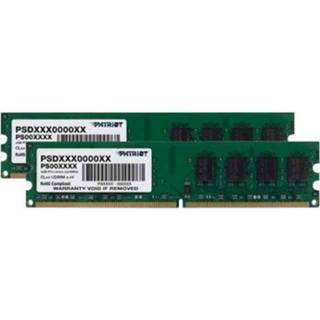 👉 Werkgeheugen Patriot 4 GB DDR2-800 Kit PSD24G800K, Signature Line 879699006231