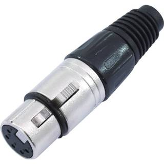 OMNITRONIC XLR socket 5pin bk 4026397331653