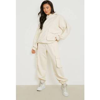👉 Trainingspak Met Capuchon En Cargo Zakken, Neutral