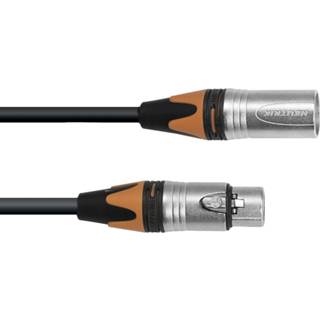 👉 PSSO DMX cable XLR COL 3pin 3m bk Neutrik 4026397639520