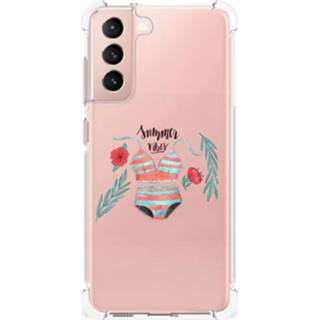 👉 Bumper hoesje Samsung Galaxy S21 FE Stevig Boho Summer 8720632066275