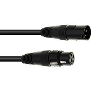 👉 EUROLITE DMX cable XLR 3pin 20m bk 4026397568431