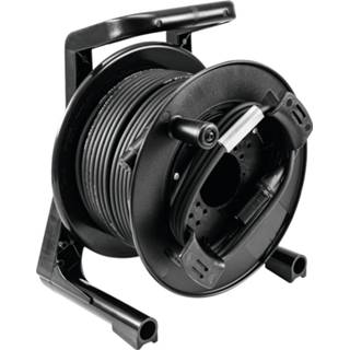 👉 PSSO DMX cable drum XLR 30m bk Neutrik 2x0.22 4026397609417