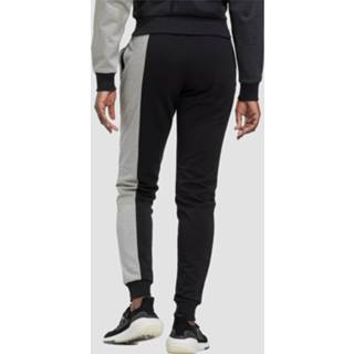 👉 Joggingbroek zwart grijs XXL vrouwen Adidas essentials colorblock zwart/grijs dames 4065429092162
