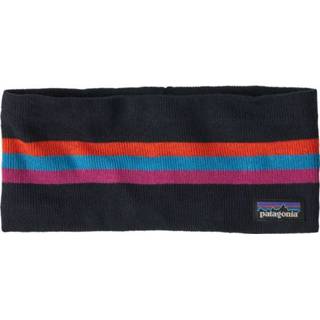 👉 Hoofdband zwart One Size uniseks Patagonia - Powder Town Headband maat Size, 194187996123