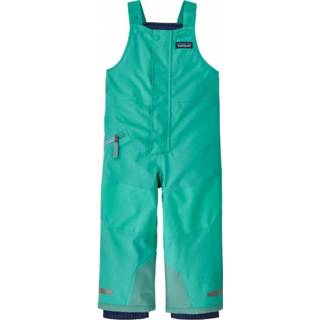 👉 Patagonia - Baby Snow Pile Bibs - Skibroek maat 5 Years, turkoois