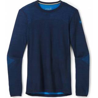 👉 Smartwool - Intraknit Thermal Merino Base Layer Crew - Merino-ondergoed maat XXL, blauw