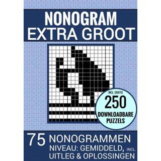 👉 Puzzelboek extra groot senioren voor Ouderen, Slechtzienden, Senioren, Opa en Oma: Nonogram Groot, Type XL/XXL 9789464651379