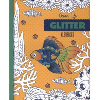 👉 Kleurboek Glitter kleurboeken - Ocean Life 9789464322804