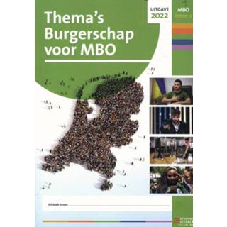 👉 Werkboek Thema's Burgerschap voor MBO 2022-2023 entree 2 les/werkboek 9789086744725