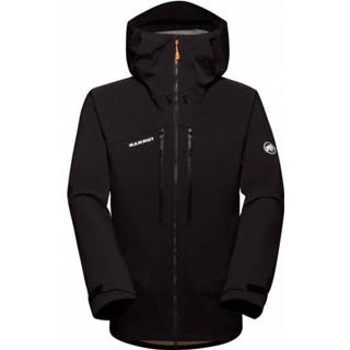 👉 Mammut - Taiss Pro Hardshell Hooded Jacket - Regenjas maat XL, zwart