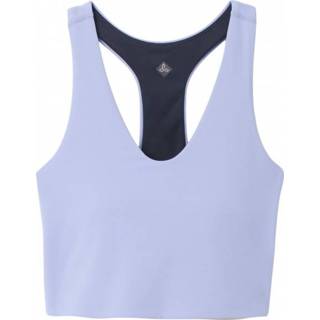 👉 Prana - Women's Momento Crop Top - Sportbeha maat M, purper