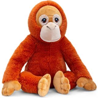 👉 Knuffeldier pluche jongens knuffel dier oran utang aap 45 cm
