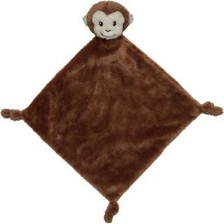 👉 Knuffeldoek baby Chimpansee aap tuttel/knuffeldoekje 40 cm