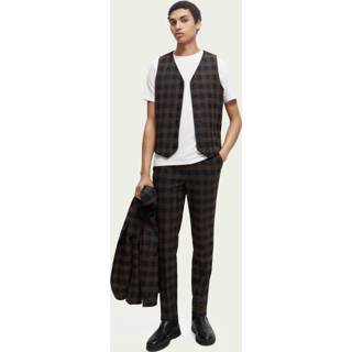 👉 Multicolour mannen pants Scotch & Soda Mott super slim-fit yarn-dyed checked chino 8719029967653