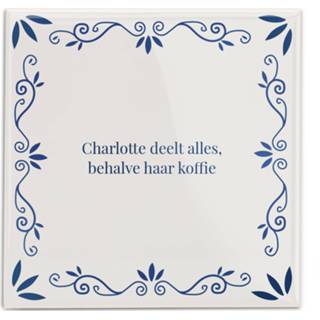 👉 Spreuktegeltje keramiek Spreuktegel bedrukken - 15 x cm 4250891804232