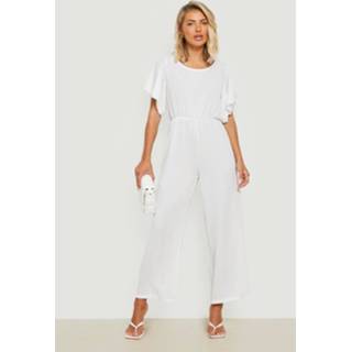 👉 Jumpsuit Met Engelenmouwen, Ivory
