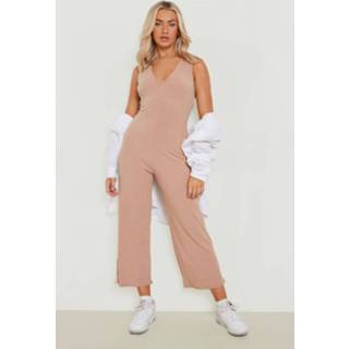 👉 Jumpsuit stone Culotte Met Laag Decolleté,