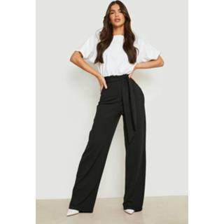 👉 Jumpsuit zwart Colour Block Wide Leg Met Kimono Mouwen, Black