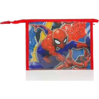 Toilettas rood Spiderman - Marvel 22x16x6cm 6013953840818