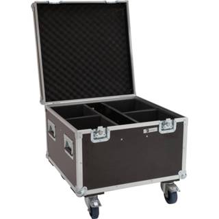 👉 Flightcase ROADINGER 4x LED Theatre COB 100 series with wheels 4026397690262