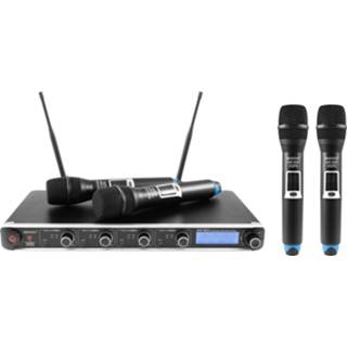 👉 OMNITRONIC UHF-304 4-Channel Wireless Mic System 823-832/863-865MHz 4026397654523
