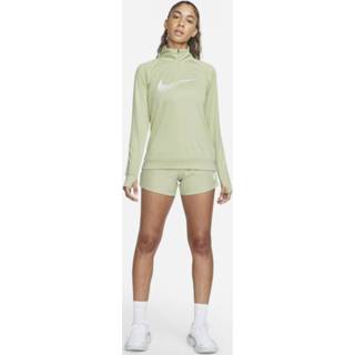 👉 Groen XS vrouwen Nike Dri-FIT Swoosh Run Tussenlaag voor hardlopen dames - 195868129526