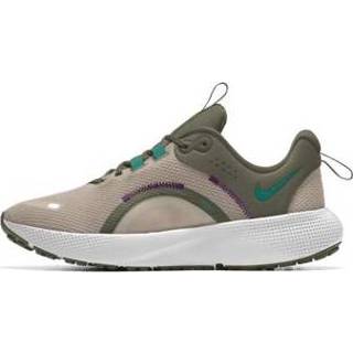 👉 Hardloopschoenen bruin vrouwen Nike React Escape Run 2 By You Custom voor dames (straat) - 196152830845