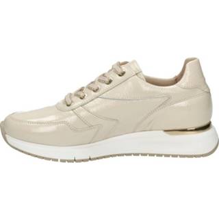 👉 Lage sneakers leer vrouwen ecru Gabor 8720251568792 872025156877