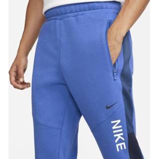 👉 Joggingbroek blauw XS male men mannen Nike Sportswear Hybrid van fleece voor heren - 196149789996