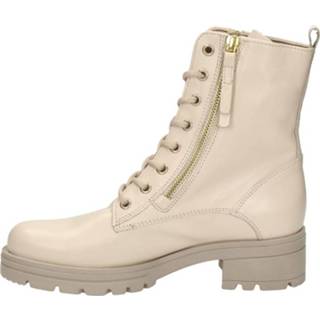 👉 Veterboots vrouwen ecru leer Gabor 8720251569614 872025156969