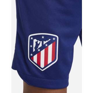 👉 Voetbalshort blauw XS unisex Atletico Madrid kinderen Atlético 2022/23 Stadium Thuis Nike Dri-FIT voetbalshorts voor kids - 195867398367