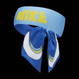 👉 Hoofdband blauw One Size vrouwen Nike Dri-FIT 2.0 Circa 72 Omkeerbare - 887791419330