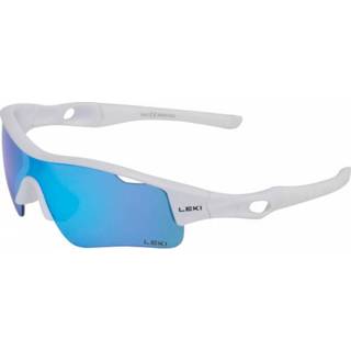 👉 Zonnebril grijs blauw One Size uniseks Leki - Vision Pro maat Size, grijs/blauw 4028173263332