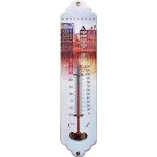 Thermometer multi metaal active Amsterdam voor binnen