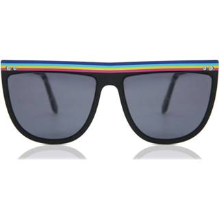 👉 Zonne bril male unisex Montuurmateriaa Plastic zwart Spitfire Zonnebrillen ECHO BEACH Black/Top Rainbow/Black