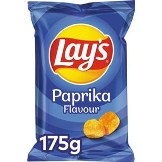 👉 Stuks drank Lay's Chips Paprika, 175 g, doos van 18 8710398165145