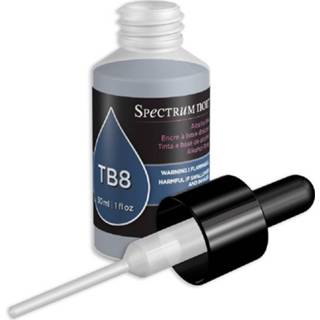 👉 Active stuks blauw Spectrum Noir alcohol re-inker TB8 - dark blue 709650755284